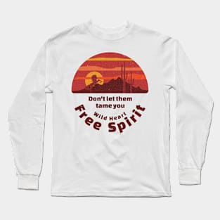 Free spirit - Wild heart Long Sleeve T-Shirt